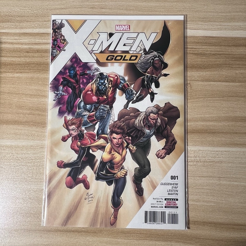 Marvel X-Men Gold #1 (Marvel, 2017) Back to the Basics